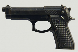 Пистолет тренировочный Eurosport ПТ-1М black