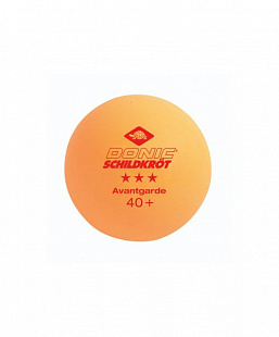 Мяч для настольного тенниса Donic Schildkrot Avantgarde 3* 6 шт orange