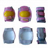 Комплект защиты для роликовых коньков Maxcity Little Rabbit Pink