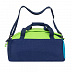 Спортивная сумка GRIZZLY TU-910-2 blue/lime