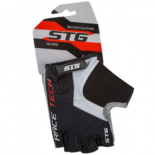 Велоперчатки STG AI-03-176, unisex black/gray Х81535