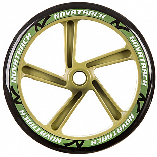 Колесо для самоката Novatrack 1шт 230мм Х76782 Green