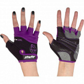 Перчатки для фитнеса Starfit SU-113 Black/Purple/Grey