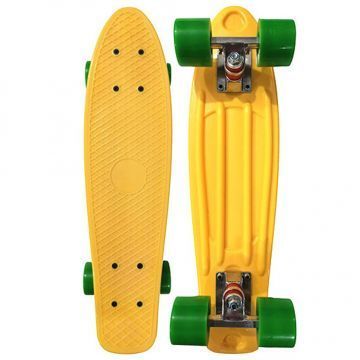 Penny board (пенни борд) Display Yellow/green