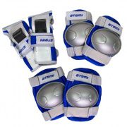 Комплект защиты для роликов Atemi ASGK-03 Neon blue