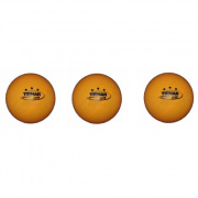 Мячи для настольного тенниса Tibhar 3* (3шт) orange