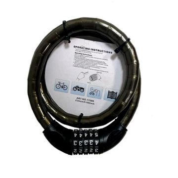Велозамок Tonyon 20х1000мм17089 black