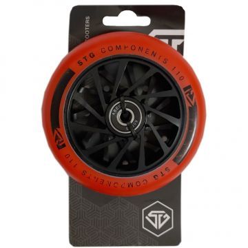Колесо STG TW-16 для трюкового самоката 110 мм Х108480 black/red