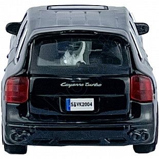 Машинка Bburago 1:43 Porsche Cayenne Turbo (18-30000/18-30217) black