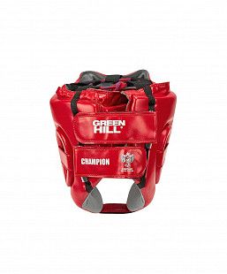 Шлем боксерский Green Hill CHAMPION HGC-10303FBR red 