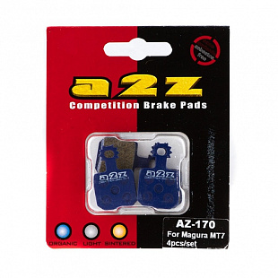 Тормозные колодки A2Z Magura MT7 4pcs/set, Blue AZ-170