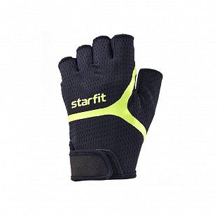Перчатки для фитнеса Starfit WG-103 black/green