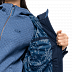 Пальто женское Jack Wolfskin Cape York Coat W midnight blue