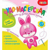 Игрушка из фетра своими руками Дрофа-Медиа Зайка DR-3368