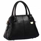 Женская сумка из кожи Pola 9015 black