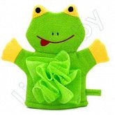 Перчатка для ванной Baby Planet Лягушонок 0мес+ (8414)