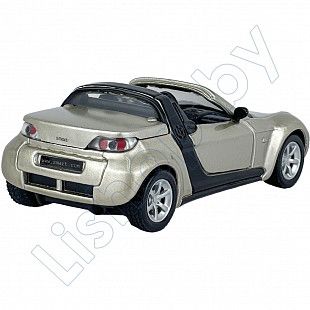 Машинка инерционная Maisto 1:31 Smart Roadster (21001) gold