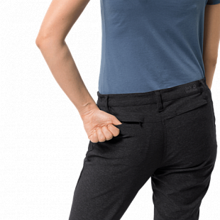 Брюки женские Jack Wolfskin Winter Travel Pants Women black