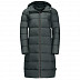 Пальто женское Jack Wolfskin Crystal Palace Coat greenish grey