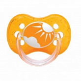 Пустышка Canpol babies Латексная Круглая Природа 6-18 мес 22/607 Orange
