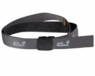 Ремень Jack Wolfskin Secret Belt Wide grey