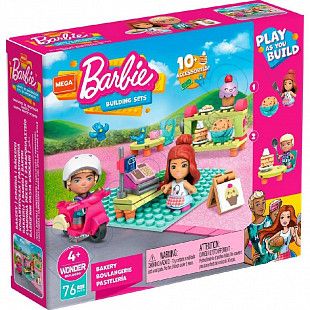 Конструктор Mega Construx Barbie Локации Пекарня (GWR32)