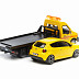 Масштабная модель автомобиля Bburago Street Fire Эвакуатор и Alfa Romeo MiTo 1:43 (18-31400) Black/Yellow