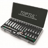 Набор головок и бит Toptul 3/8 39 предметов ProLINE GCAD3902