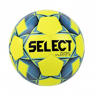 Мяч минифутбольный Select Futsal Talento 13 U-13 852617-552 yellow/blue/black