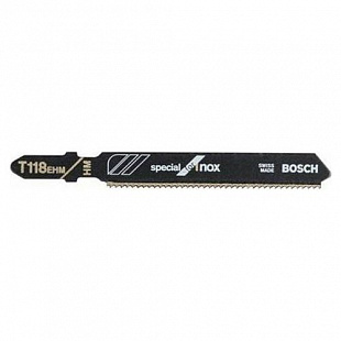 Три пилки лобзиковые по металлу Bosch T118EНМ 2608630665
