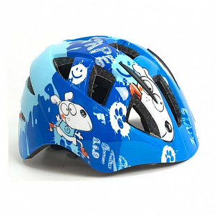 Велошлем Ausini White/Blue IN11-1