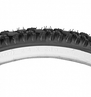 Велопокрышка Kenda 24"х2.10 (54-507) K837 Высокий протектор 5-527477 Black/White