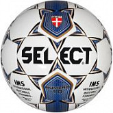 Мяч футбольный Select Numero 10 IMS, 810508-002 white/blue/brown/black