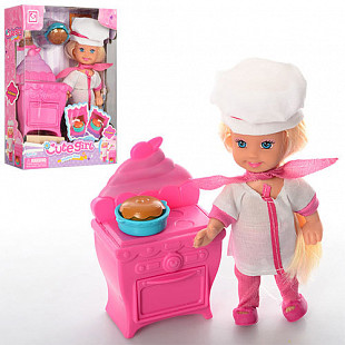 Набор игровой Shenzhen Toys Cute Girl с куколкой, поварёнок K899-18