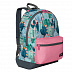 Школьный рюкзак GRIZZLY Цветущие кактусы RX-940-6 Школьный рюкзак GRIZZLY Цветущие кактусы RX-940-6
