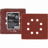 Шлифлист для дерева самозакрепляющийся Wortex 11x11,4 см Р120 WSS1114120E519