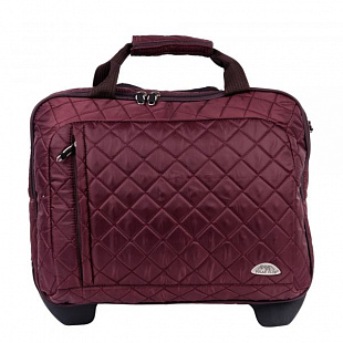 Чемодан малый Polar 7058.1 burgundy