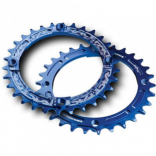 Звезда Race Face Narrow Wide 104x30T, blue, RNW104X30BLU