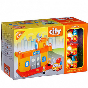 Игровой трек-конструктор Shantou Gepai Engineering Series (51 дет) FJ-6018K