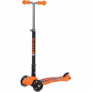 Самокат-кикборд Novatrack RainBow Start Folding 120F.NRAINBOW.OR20 orange