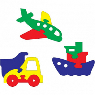 Мозаика Флексика "Мини-фигурки транспорт" 45378