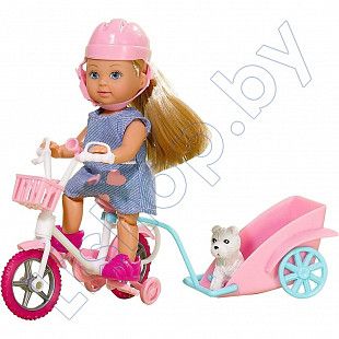 Кукла Evi Love Bike Tour 12 см. (105730783) pink