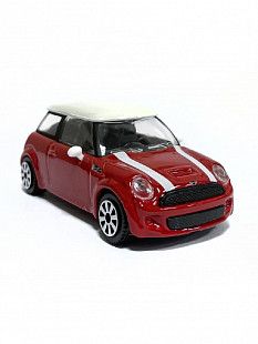 Машинка Bburago 1:43 Mini Cooper S (18-30000/18-30257) red