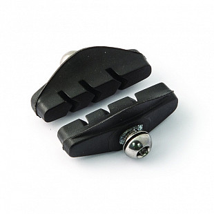 Тормозные колодки Clark`s CP-250, ROAD 50 мм симметричные, с крепежом, 3-555