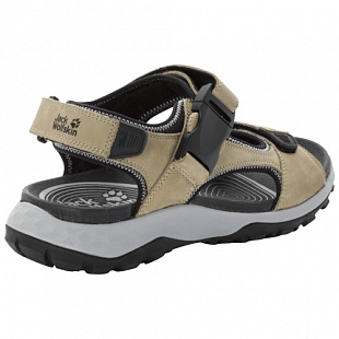 Сандалии мужские Jack Wolfskin Rocky Path Lt Sandal M khaki / grey