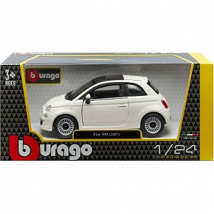Машинка Bburago 1:24 Fiat 500 (18-22106)