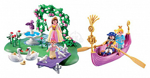 Игровой набор Playmobil Набор остров принцессы и гондола 5456