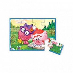 Мягкие пазлы А5 Vladi Toys Смешарики VT1103-41