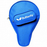 На картинке изображен Чехол по форме ракетки Butterfly Pro-case blue Чехол по форме ракетки Butterfly Pro-case blue