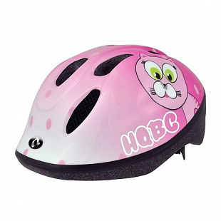 Велошлем детский HQBC FUNQ Pink Cat pink